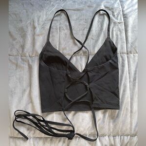 SHEIN cropped strappy top. Size medium